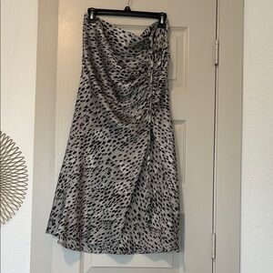 Leopard Print Women's Skirt